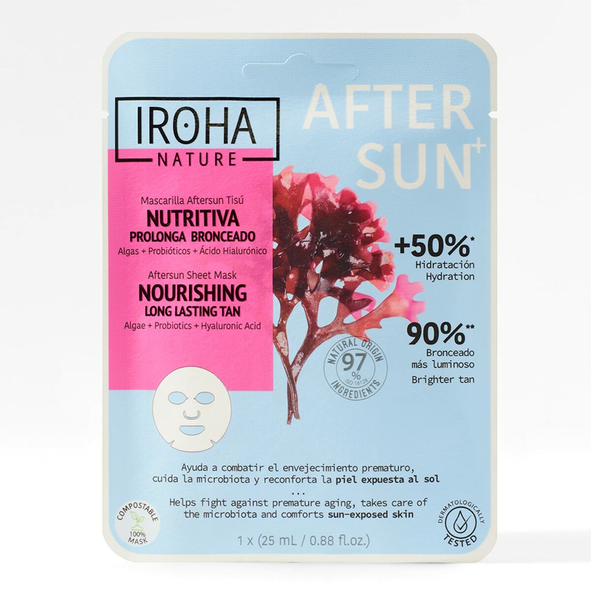 Masque facial Iroha   Melon (1 Unité)